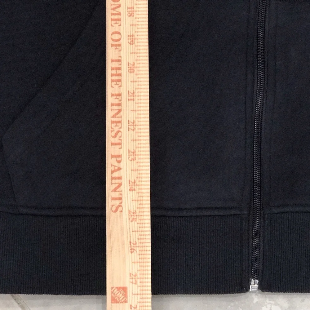 True Religion Buddha‎ Hoodie Men's Large Black Full Zip Graphic Streetwear Y2K